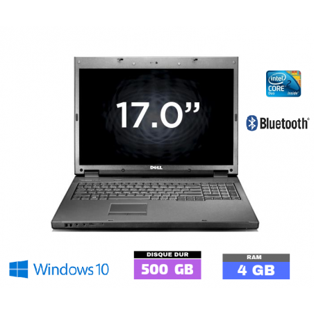 DELL VOSTRO 1720 - Windows 10 - HDD 500 Go - Ram 4 Go - N°012202 - GRADE B