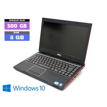 DELL VOSTRO 3350 - Windows 10 - Ram 8 Go - HDD 500 Go - Grade D - N°012901