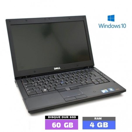 DELL LATITUDE E4310 - Windows 10 - SSD - Core I3 - Ram 4 Go - N°021104 - GRADE B