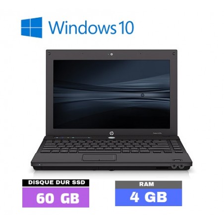 HP PROBOOK 4310S - Windows 10 - Intel core 2 duo - Ram 4 Go - Grade D - N°021801