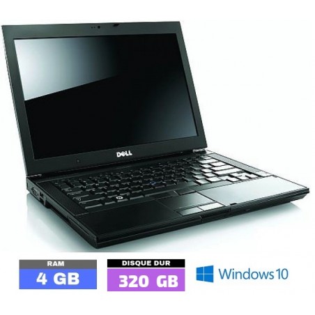 DELL LATITUDE E6500 - Windows 10 - Ram 4 Go - Grade D - N°022203