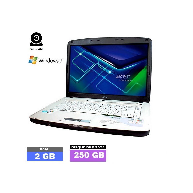 PC Portable ACER ASPIRE 5310 - Windows 7 - N°022205 GRADE B