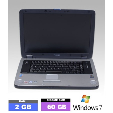 TOSHIBA SATELLITE P35 Sous Windows 7 - Ram 2 Go - 092802 - GRADE B