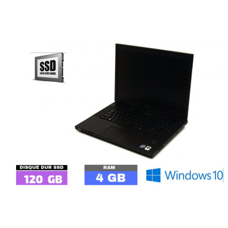 DELL VOSTRO 1520 GRADE D - Windows 10 -  SSD 120 Go - Ram 4 Go - N°031910