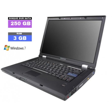 LENOVO 3000-N100 - Windows 7 - Ram 3 Go - N°032904 - GRADE B