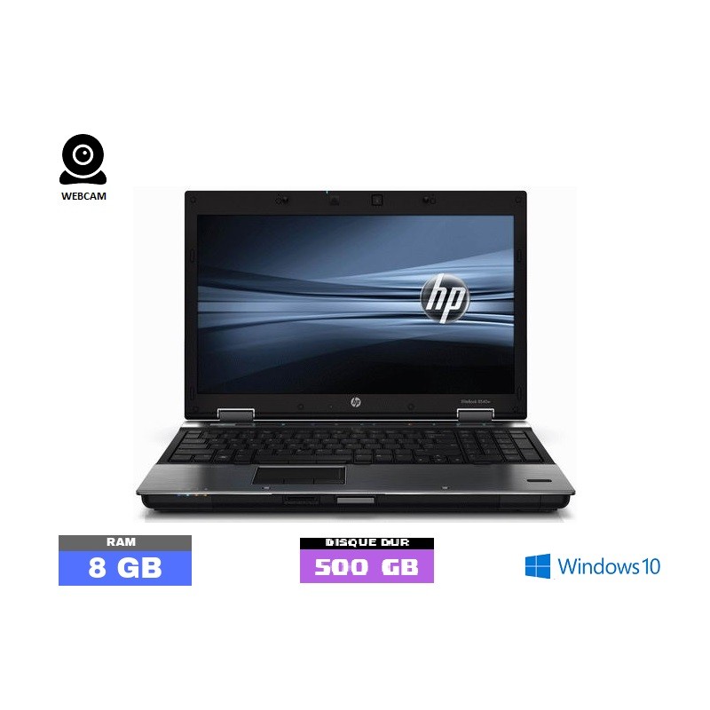 Hp Elitebook 8440p Sous Windows 10 Core I5 Ram 4 Go N°042102 7797