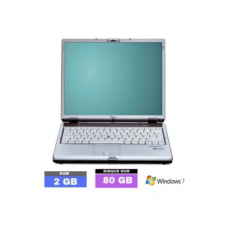 FUJITSU LIFEBOOK E8110 - Windows 7 - GRADE D - Ram 2 Go - N°042108