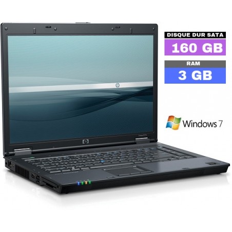 HP COMPAQ 8510W - Windows 7 - RAM 3 Go - Grade D - N°042201