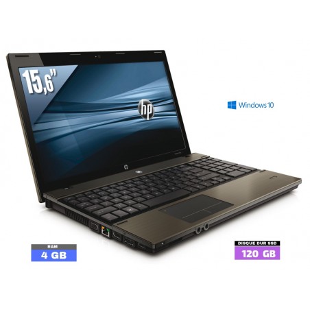 HP PROBOOK 4525S - Windows 10 - Ram 4 Go - SSD 120 Go - Grade D - N°042304