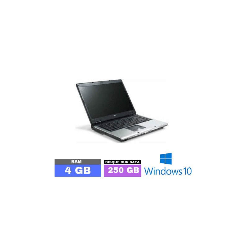 ACER EXTENSA 5510Z Sous Windows 10 - Ram 4 Go - N°100401 photo 1 ACER EXTENSA 5510Z Sous Windows 10 - Ram 4 Go - N°100401 photo 1