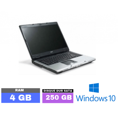 ACER EXTENSA 5510Z Sous Windows 10 - Ram 4 Go - N°100401 - GRADE B