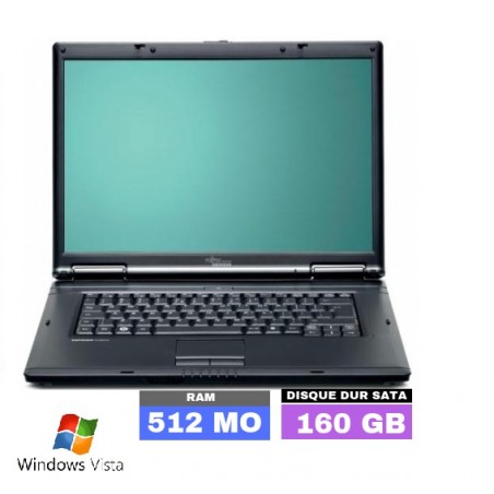FUJITSU ESPRIMO MOBILE V5505 - Windows Vista - Grade D - N°120503