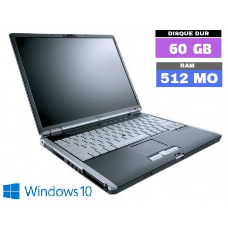 FUJITSU LIFEBOOK S7020 - Windows Vista - GRADE D - IDE 60 Go - Ram 512 Mo - N°052601