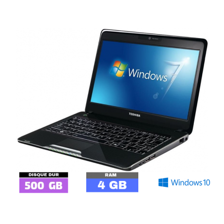 Toshiba Satellite T110-13R - Windows 10 - WEBCAM - RAM 4Go - Grade D - N°062802