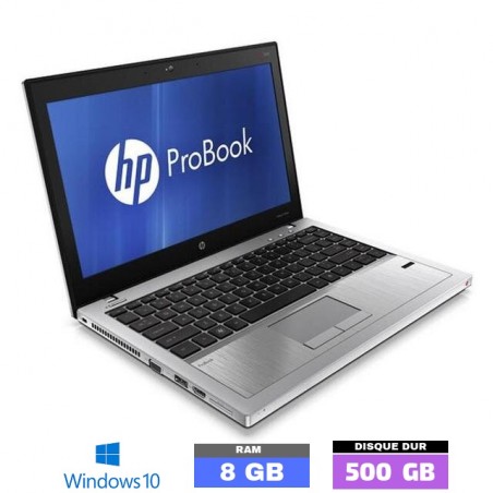 HP PROBOOK 5330M - Windows 10 - Core I5 - HDD 500 Go - Ram 8 Go - N°012702 - GRADE B