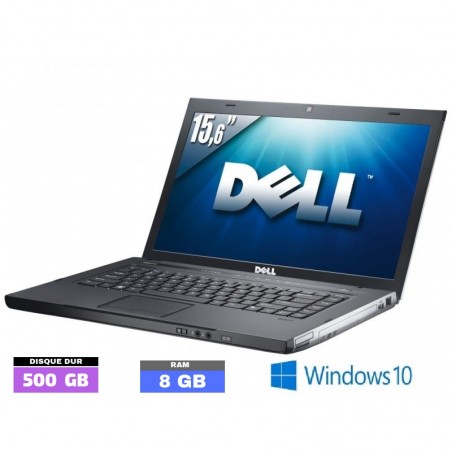 DELL VOSTRO 3560 - Windows 10 - Ram 8 Go - Grade C - N°170202