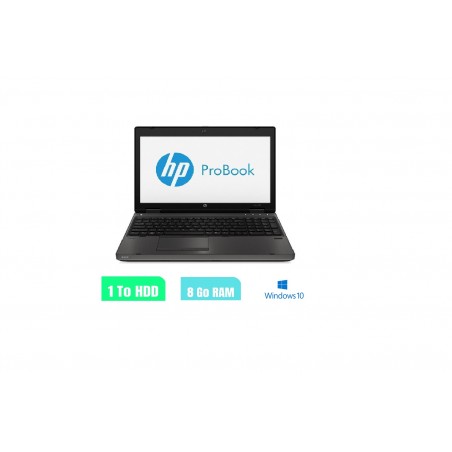 HP PROBOOK 6570B  - Windows 10 - Core I5 - hdd 1to - Ram 8 Go - N°020311 - GRADE B