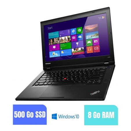 LENOVO L440 Celeron - Windows 10 - WEBCAM - SSD 500 Go - Ram 8 Go- N°040316