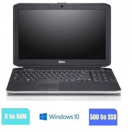 DELL E5430 Core I5 - SSD 500 GO - RAM 8 Go - Sous Windows 10 -  N°040326