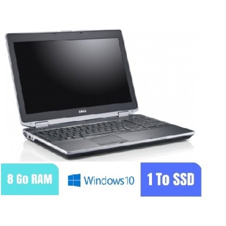 DELL LATITUDE E6530 - Core I5 - Windows 10 - 1000 GO SSD - Ram 8 Go - N°070305 - GRADE B