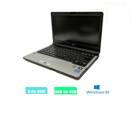 FUJITSU LIFEBOOK S761 CORE I5 - Windows 10 - HDD 500 Go - Ram 4 Go - Webcam - N°110302 - GRADE B