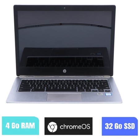 HP CHROMEBOOK 13 G1 - WEBCAM - Ram 4 Go - SSD 32 Go - N°010430 - GRADE B