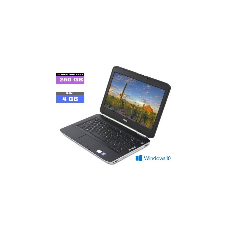 PC Portable Windows 10 Quad Core 14 pouces 4Go+250Go