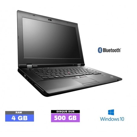 LENOVO THINKPAD L530 I3 - Windows 10 - HDD 500 GO - Ram 4 Go - WEBCAM - N°100502 - GRADE B