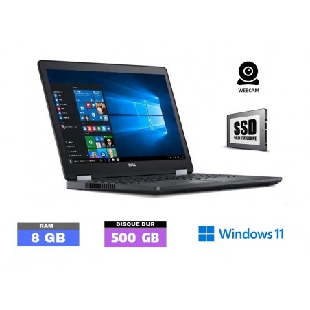 DELL LATITUDE E5570 Windows 11 - SSD 500 GO - Core I5 - Ram 8 Go  - N°110503 - GRADE B