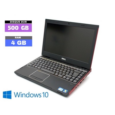 DELL VOSTRO 3350 - GRADE D- Windows 10 - Ram 4 Go - HDD 500 Go - WEBCAM - N°200502