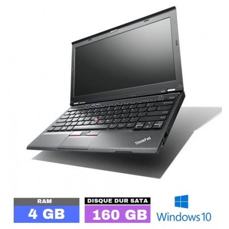 LENOVO THINKPAD X230I - Intel Core I3 - Sous Windows 10 - HDD 500 Go - Ram 4 Go - N°050702 - GRADE B