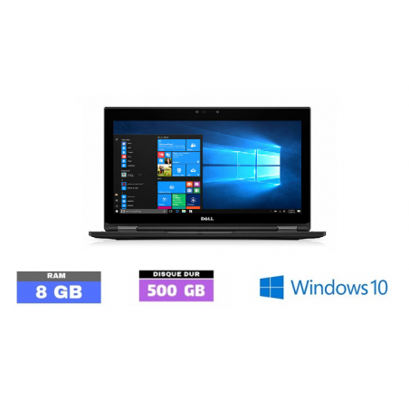 DELL E5289 Core I5 Sous Windows 10 - WEBCAM - SSD 500 GO - Ram 8 Go- N°120912