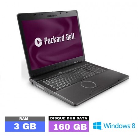 Packard Bell Easy Note SJ81 Sous Windows 8.1 - Ram 3 Go  N° 1031-01 - GRADE B