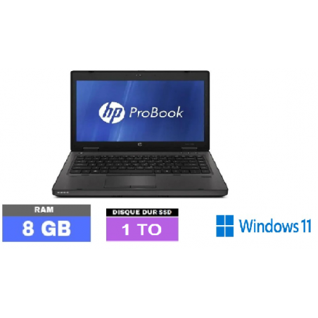 HP PROBOOK 6460B - CORE I5 - SSD 1 To - Windows 11 - Ram 8 Go - N°280901 - GRADE B