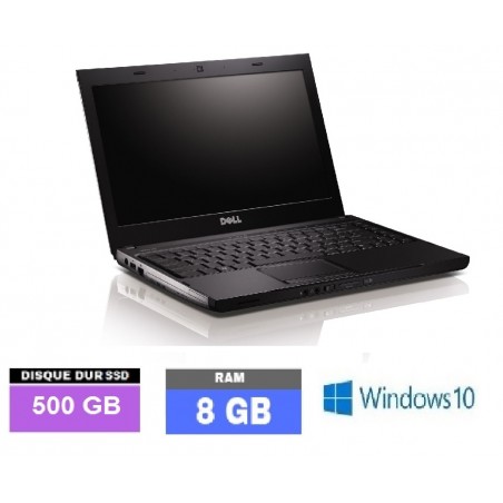 DELL VOSTRO 3300 - Windows 10 - RAM 8 GO - SDD 500 Go - WEBCAM - N°131005 - GRADE B