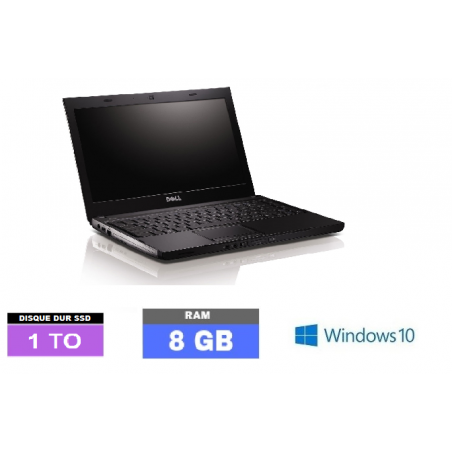 DELL VOSTRO 3300 - Windows 10 - ram 8 go - SDD 1 TO - WEBCAM - N°131006 - GRADE B