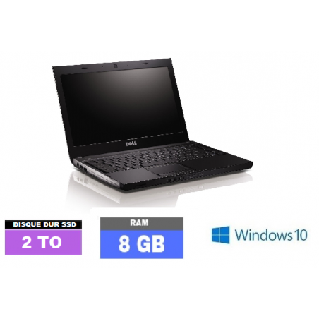 DELL VOSTRO 3300 - Windows 10 - ram 8 go -  SDD 2 TO - WEBCAM - N°131007 - GRADE B