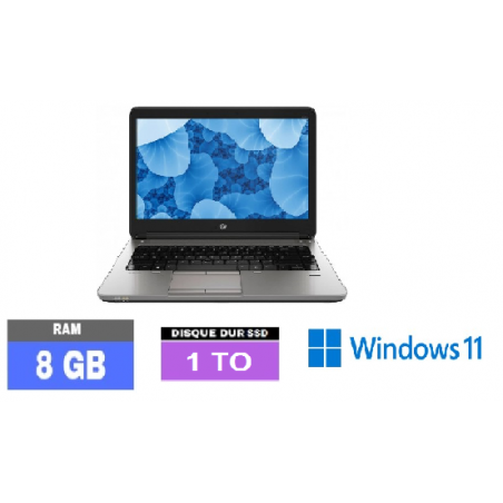 HP PROBOOK 640 G1 - Windows 11 - SSD 1 TO - Core I5 - Ram 8 Go - N°290903 - GRADE B