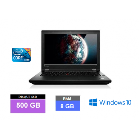 LENOVO L440 I5 - Windows 10 - SSD 500- Ram 8 Go- N°221102 - GRADE B