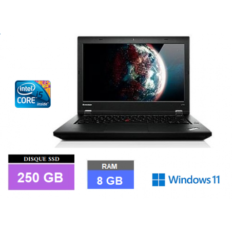 LENOVO L440 I5 - Windows 11 - SSD 250- Ram 8 Go- N°221104 - GRADE B