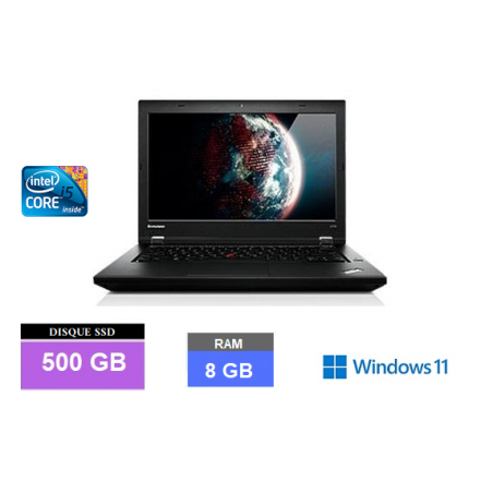 LENOVO L440 I5 - Windows 11 - SSD 500 GO- Ram 8 Go- N°221105 - GRADE B