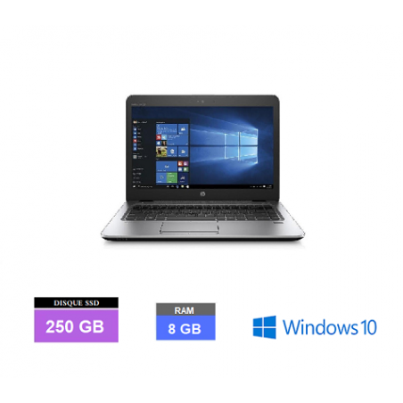 HP 840 G4  - 8 Go RAM - SSD 250 Go - Windows 10  - N°241101 - GRADE B
