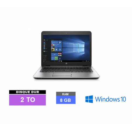 HP 840 G4 - 8 Go RAM - SSD 2TO Go - Windows 10  - N°241104 - GRADE B