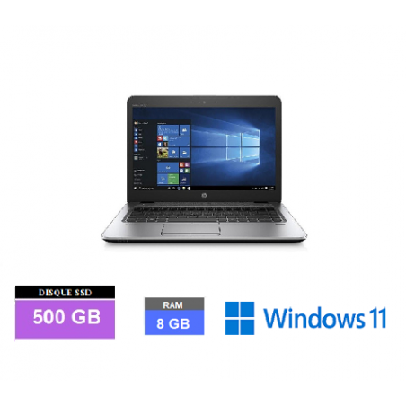 HP 840 G4 - 8 Go RAM - SSD 500 Go - Windows 11  - N°241106 - GRADE B