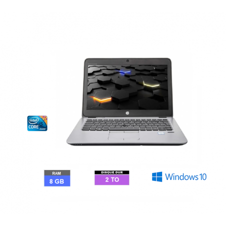 HP 820 G4 CORE I5 - RAM 8 GO - SSD 2 TO - Windows 10 - N°281104 - GRADE B
