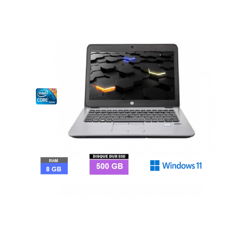 HP 820 G4 - RAM 8 GO - SSD 500 GO - Windows 11 - N°291102 - GRADE B