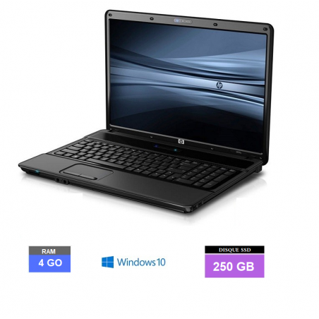 HP 6830S - Windows 10 - WEBCAM - 4 Go RAM - SSD 250 GO - N°301120 - GRADE B