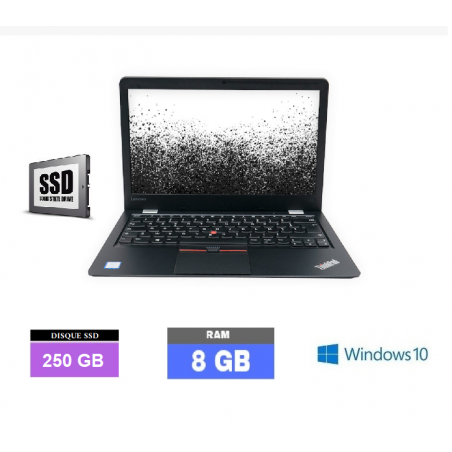 LENOVO THINKPAD 13 - Core I3- Windows 10 - SSD 250 GO- Ram 8 Go - N°011210