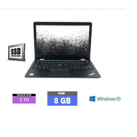 LENOVO THINKPAD 13 - Core I3- Windows 10 - SSD 2 TO - Ram 8 Go - N°011204 - GRADE B