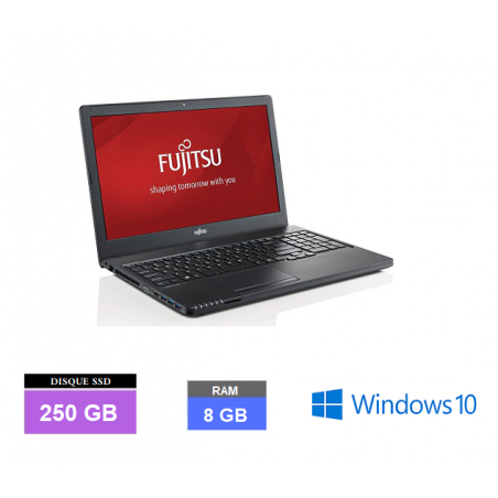 FUJITSU A555 - Windows 10 - SSD 250 GO - Ram 8 GO - N°141202 - GRADE B